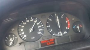 Расход топлива на разных скоростях BMW Е39, М 57, 2,5 дизель, 2000 г.выпуска.