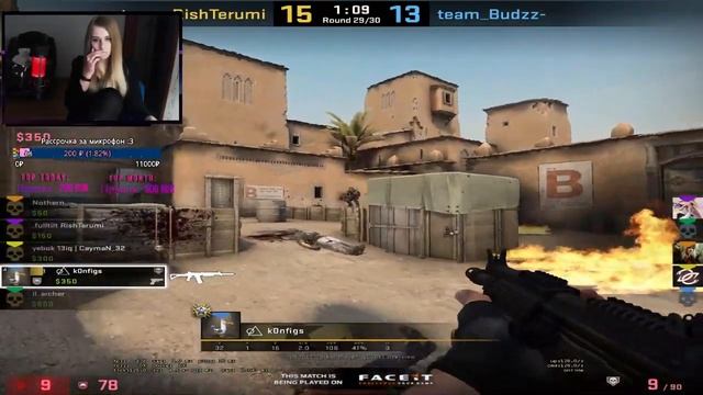 Faceit ^^ Тестим новый микрофон! Теперь можно и асмр стрим запилить :D смотреть онлайн