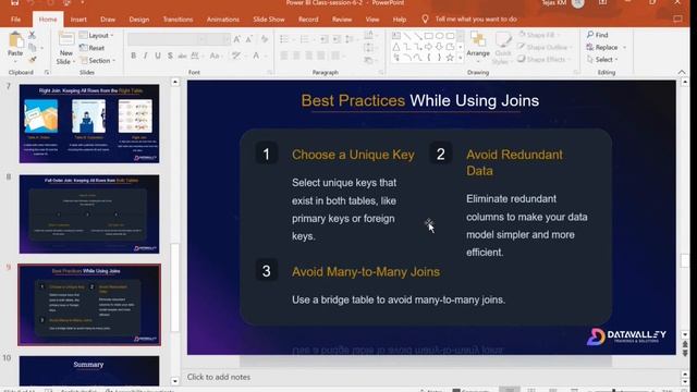 Unleashing the Power of Joins | Introduction To Microsoft Power BI | Power BI Training | Datavalley