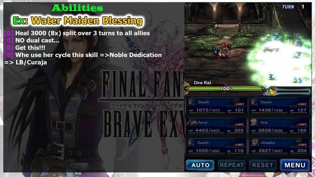 Final Fantasy Brave Exvius Aria Review: Poor Man's Tilith(#211) смотреть онлайн