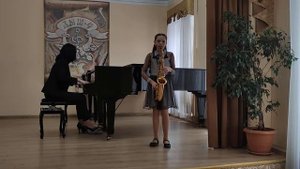 И. С. Бах, "Ария". Саксофон. Исполняет Берил Дарья