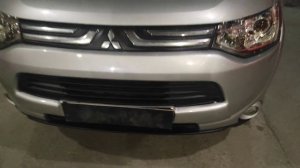 Mitsubishi Outlander 3 новый лэд свет фар. Модернизация фар.