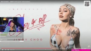 РЕАКЦИЯ НА ТРЕКИ ИНСТАСАМКИ - RARARA, JIMMY CHOO, BALANCE