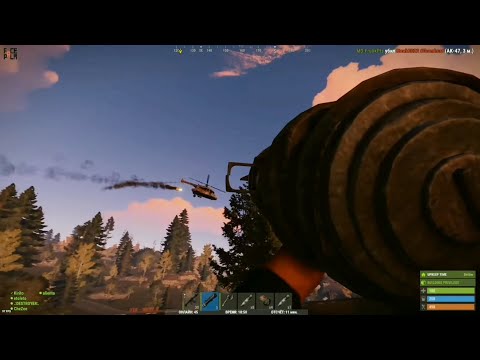 ЧИЗИ СДЕЛАЛ СНАЙПЕРСКИЙ ВЫСТРЕЛ ПО КОРОВЕ ИЗ РАКЕТНИЦЫ rust