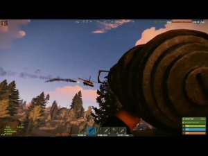 ЧИЗИ СДЕЛАЛ СНАЙПЕРСКИЙ ВЫСТРЕЛ ПО КОРОВЕ ИЗ РАКЕТНИЦЫ rust