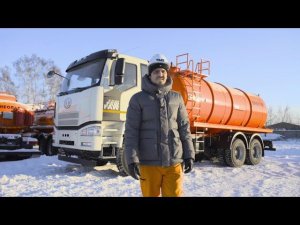 Обзор вакуумной машины АВ-19 FAW 6×4