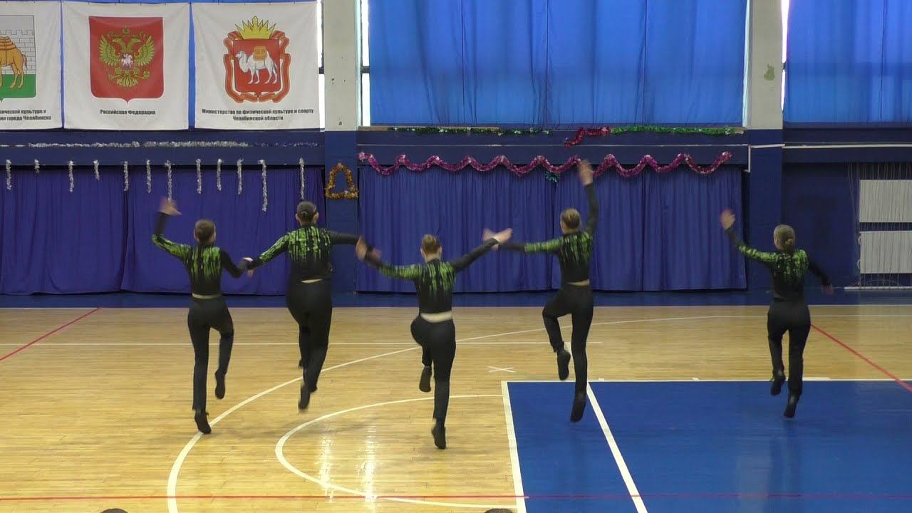 Команда "Матрица". Аэробика 5 чел. 14-16 лет. Финал. 26.12.21