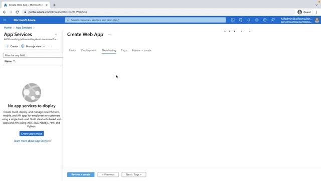 Azure APP Service смотреть онлайн