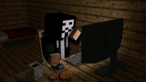 Вылетаю из Такси Песня в Майнкрафте