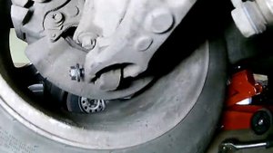 Как снять правую полуось Citroen C5 дополнение