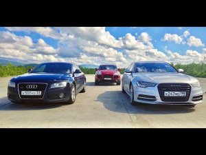 С Audi лучше не шутить. Cayenne Turbo S vs ДИЗЕЛЬ и КОМПРЕССОР.