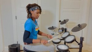 Donner Electric Drum Set | DED 100 | 2 Year Old Drummer | Demo and Review | Baby or Pro Musicians