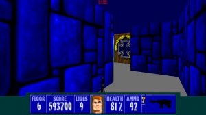 Wolfenstein 3D TC for ZDoom - E4L6 - All Secrets - I Am a Death Incarnate