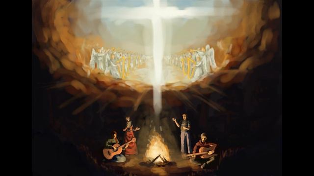 Христианские песни в кругу друзей. Песни под гитару. смотреть онлайн