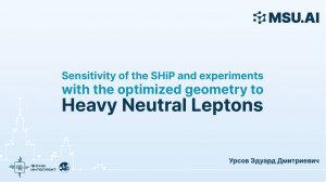 Sensitivity of the SHiP and experiments with the optimized geometry to Heavy Neutral Leptons