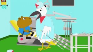 Почему зверята не бояться лечить зубы.На приеме у стоматолога. Мультики для детей 2020