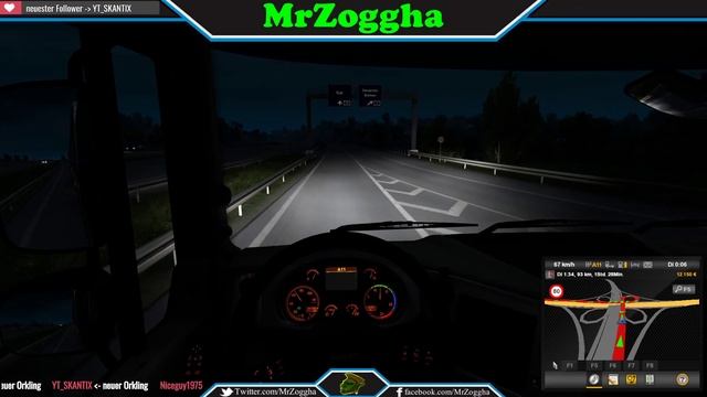 Euro Truck Simulator 2 ? #05 ? Nachtfahrt