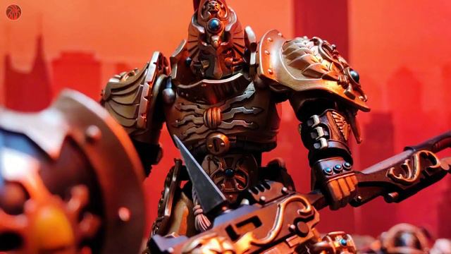 Adeptus Custodes VS Chaos Space Marine【Warhammer 40K Stop Motion】Video made by @CaptainPioneer