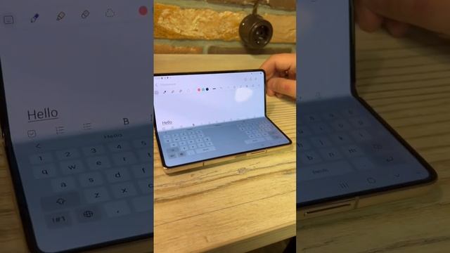 Почти ноутбук! #Samsung #Galaxy Z Fold 4. смотреть онлайн