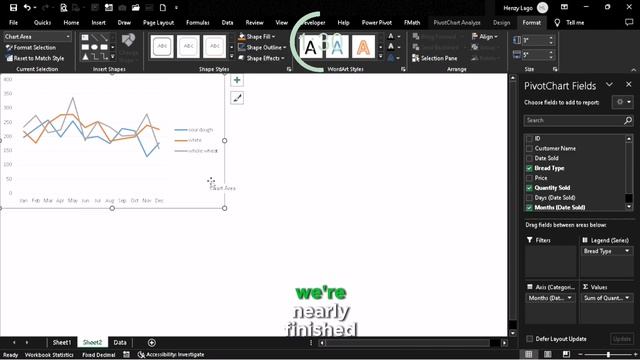 Make the Most Minimal Excel Line Charts in 3 Minutes! ???♂️?