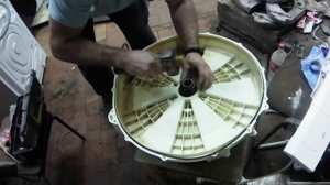 DIY Ремонт стиральной машины LG замена крестовины
