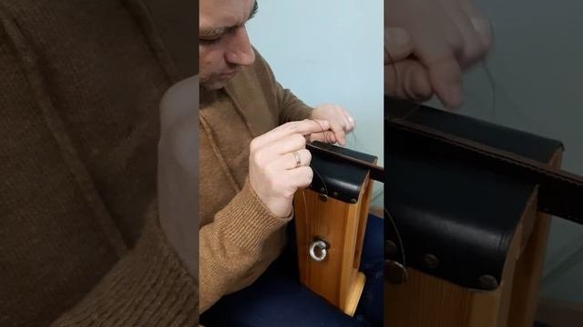 как шить шорно-седельным швом