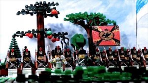 lego stop motion _Borodino 1812  part I_ Бородино 1812  часть I