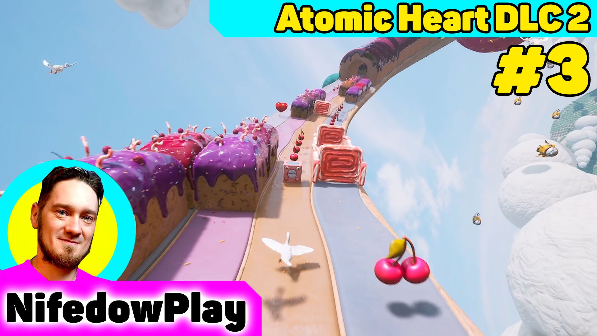 NifedowPlay ▶ Atomic Heart DLC 2 - Часть 3 - Чуть не разбил клаву от зла!