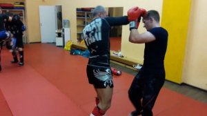 Связка ударов в тайском боксе