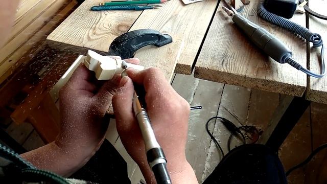 Резьба по кости.  Часть 1 смотреть онлайн