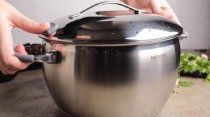 Набор кастрюль с крышками Mlada