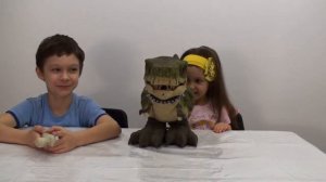 Оживший тираннозавр!Динозавр Робот ! Tyrannosaurus alive ! Dino - Robot  !