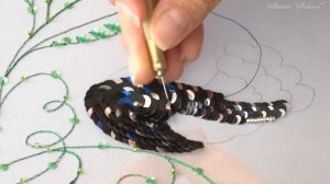 Luneville Embroidery Tutorial. Professional. Lesson 8