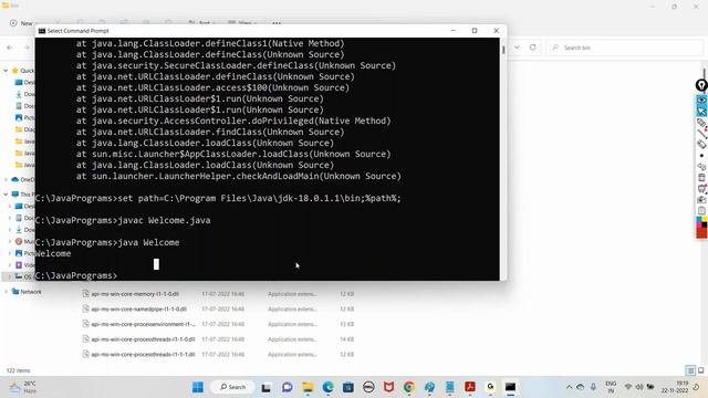 Full Stack Java Developer Course | Session - 5  |  Download and Install Java   | rajonlinetrainings