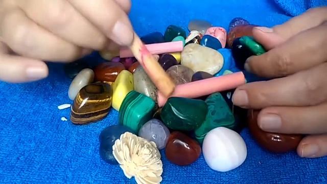 АСМР/ASMR , постукивание,  красивые камушки. Без слов только звуки