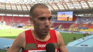 Moscow 2013 - Mohamed MOUSTAOUI MAR - 1,500m Men - Heat 3