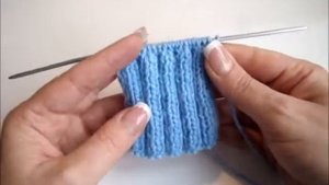 РЕЗИНКА 2х2. Урок 6. Как вяжется резинка 2х2 и как влияет способ вязания изнаночной петли