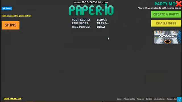 ВОРВИСЬ НА ПЕРВОЕ МЕСТО! | Paper.io смотреть онлайн