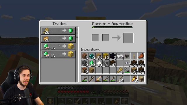 Minecraft, But Villagers Trade Lucky Blocks... смотреть онлайн