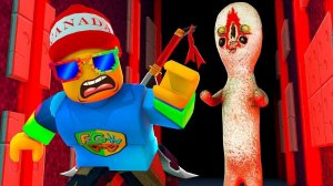 ЖУТКАЯ ЛАБОРАТОРИЯ SCP ПОБЕГ ОТ МОНСТРОВ В РОБЛОКС SCP Containment Breach Obby!
