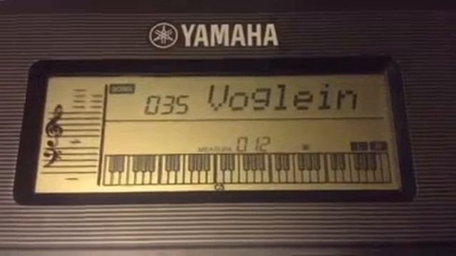 Yamaha PSR-E243 Wenn ich ein Vöglein wär смотреть онлайн