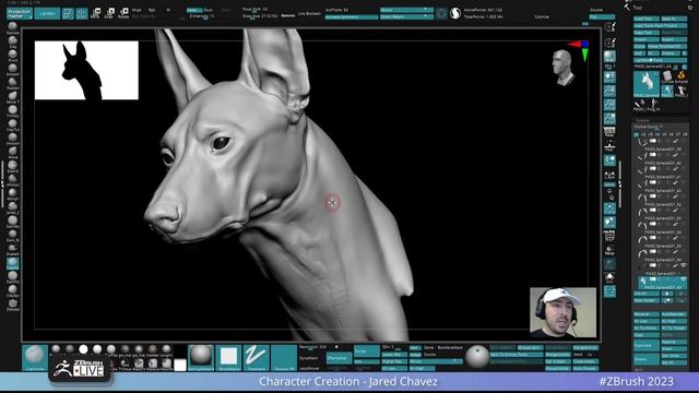 Character Creation – Jared Chavez – ZBrush 2023
