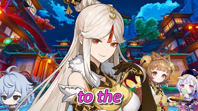 Yaoyao | Every Voice lines about her | Ganyu, Ningguang, Beidou | Genshin Impact new character lore