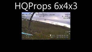 Сравнение пропеллеров HQProps для 7 дюймового дрона