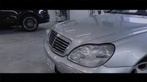 мерседес W220 , на Мерседесе быстрый блеск???!!!!!