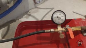 Гидравлические испытания (опрессовка) готовой системы водоснабжения