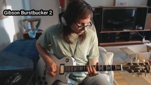 Seymour Duncan 59B vs Gibson Burstbucker 2 (Bias AMP2)