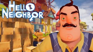 ШОУ ПРИВЕТ СОСЕД!СТРОИМ БАШНЮ ИЗ КОРОБОК!ИГРА HELLO NEIGHBOR