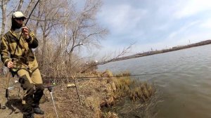 Ловля сазана ранней весной