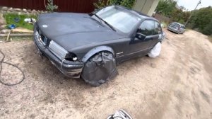 Как покрасить машину Монтаной | как круто покрасить авто из баллончика | drift e36 livrea graffiti
